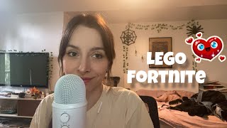 ASMR Playing LEGO Fortnite [upl. by Repsihw]