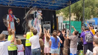 Apsáalooke rapper Supaman brings hip hop to MontanaFairs Indigenous celebration [upl. by Borchert]