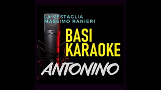 MASSIMO RANIERI  La vestaglia base karaoke [upl. by Costello]