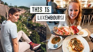 Trying Luxembourgs NATIONAL DISH amp Tastiest Dessert  Exploring the City [upl. by Goar]