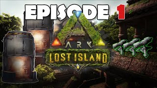 Ark Official PvP  Small Tribes  Lost Island  Episode 1 [upl. by Alabaster452]