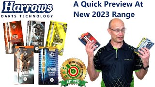 A Quick Look At New Harrows 2023 Darts [upl. by Atilem]