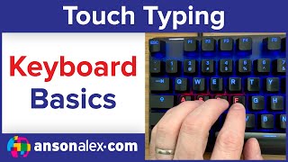 Typing Tutorial Beginner Keyboard Skills [upl. by Rosecan]