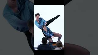 Elizaveta Pasechnik amp Dario Chirizano 💙 figureskating icedance iceskating dance sports edit [upl. by Yuille]