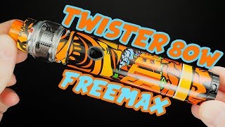 Vaping On A Budget AWESOME Vape Stick Kit The Twister 80W By Freemax [upl. by Iraj679]