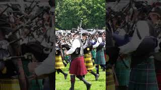 Bagpipe Band Marching bagpipes marchingband parade scottish [upl. by Bresee296]