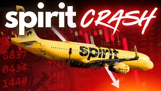 MAJOR STOCK CRASH Spirit Airlines BANKRUPTCY LIVE [upl. by Tuorah]