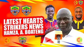 🔴🔵🟡LATEST HEARTS STRIKERS NEWS  HAMZA A BOATENG SAANI ETC WORK RATE  SHOCK MENTALITY OUATTARA [upl. by Dachi]