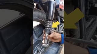 hero splendor bike shocker adjust👩‍🔧viral viralvideo subscribe shorts [upl. by Adamo354]