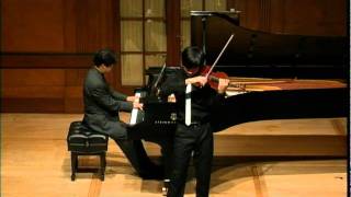 Sibelius violin concerto in D minorZeyu Victor Li 15 years old [upl. by Anoirb]