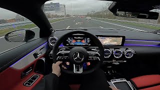 THE NEW MERCEDES AMG CLA 45 S 2024 TEST DRIVE [upl. by Anek709]