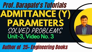 Y PARAMETERS SOLVED PROBLEMS [upl. by Affra]