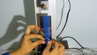 180 Peel Test on Adhesive Peel Tester by PackTestcom [upl. by Stilwell]