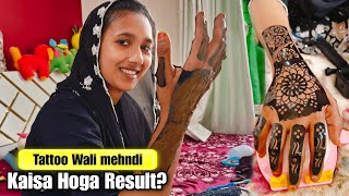 Kaisa Hoga Final Result   Mehndi Design Stickers  Tattoo Wali mehndi  Mehndi Designs [upl. by Milton]