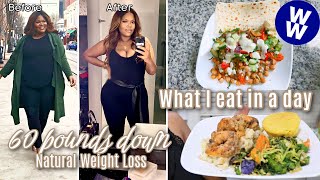 WHAT I EAT IN A DAY FOR WEIGHT LOSS ON WW Weight Watchers Easy meal prep and recipes  2024 Glow Up [upl. by Perceval]