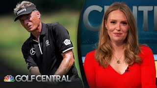 Bernhard Langer Champions record Ryder Cup history and future  Golf Central  Golf Channel [upl. by Ivz]