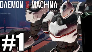 Daemon X Machina Gameplay Walkthrough Part 1  Nintendo Switch [upl. by Lamek]