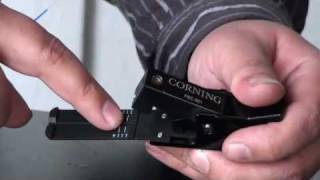 Terminating Fiber Optic Network Cable How To Video [upl. by Notyrb83]