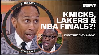 Stephen A DOESN’T SEE the Knicks as contenders  Clippers headed WHERE  First Take YT Exclusive [upl. by Haimaj]