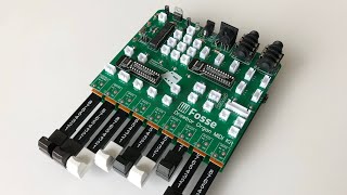 Drawbars for Nord Stage Short demo of the DIY Drawbar Organ MIDI Kit from Fosse Controllers [upl. by Yecaj172]