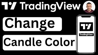 How to Change Candle Color in TradingView Mobile App  Easy to Follow [upl. by Pauletta]