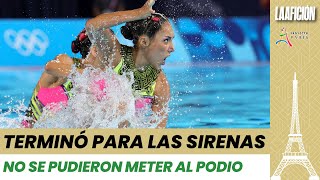 Termina la participación de la natación artística para la mexicanas [upl. by Llertnod]