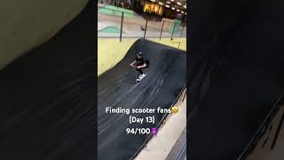 Like and subscribe🤗 scooter viralvideo skatepark skate skating tricks [upl. by Amandie463]