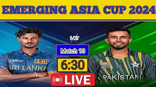 EMERGING ASIA CUP 2024 PAK VS SERILANKAPAKISTAN CRICKET NEWSPAK SQUADWASI SPORTS [upl. by Edva]