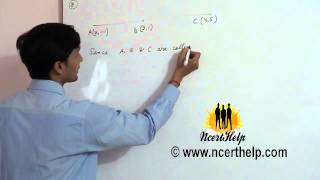 Find the value of x for which the points x – 1 21 and 4 5 are collinear [upl. by Nwahsir]