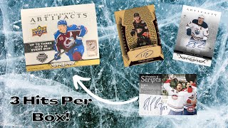 202122 Artifacts Hockey Hobby Box Review  Bonus Hit [upl. by Yblehs]