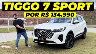 CAOA CHERY TIGGO 7 SPORT O MELHOR CARRO NESSA FAIXA DE PREÇO [upl. by Leahcimauhsoj]