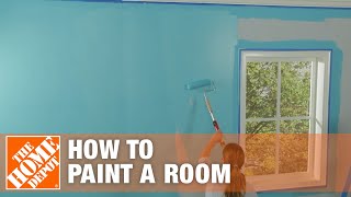 How to Paint a Room  Painting Tips  The Home Depot [upl. by Elmaleh]