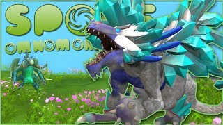 Dangers of the Epic DIAMOND Dragon ☄️ Spore OM NOM OMNIVORE  Episode 9 [upl. by Pablo587]