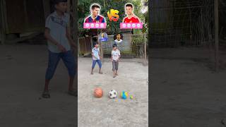 2 best footballer challenge ⁉️🤯shorts trending football ronaldo messi [upl. by Herbie]