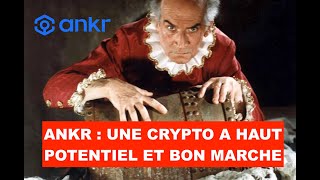 ðŸš¨ ANKR ðŸŽ UNE CRYPTO A TRES FORT POTENTIEL ðŸ”¥ SOUS COTEE A ACCUMULER PATTERN GRAPHIQUE BULLISH ðŸš€ [upl. by Llewkcor]