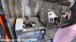 Cooking robotAuto stirfryer machine Automatic cooker [upl. by Dud613]