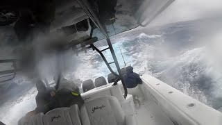 Tuna Door Broke Boat Taking on Water 30 miles offshore [upl. by Ahsyt496]