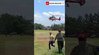 Langata MP Jalangoo Landing with Two Helicopters in Siaya [upl. by Cal93]