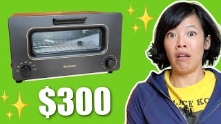 Is This 300 Toaster Worth It  Balmuda The Toaster  Gadget Test [upl. by Idnil974]