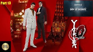 🔴Den of Desires欲望の巣窟 Yakuza 0龍が如く0 誓いの場所 Part 13 Club Moon [upl. by Cassady518]