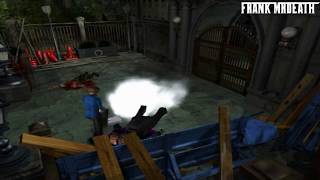 Resident Evil 3 Killing Nemesis with G Launcher Freeze Rounds [upl. by Kroo]