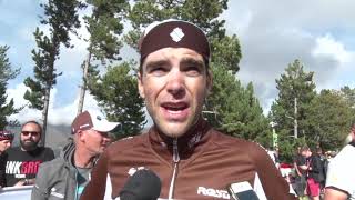 Tony Gallopin  interview à larrivée  19e étape  Tour dEspagne  Vuelta a España 2018 [upl. by Aryajay]