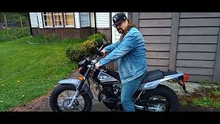 My First Motorcycle 2023 Yamaha TW 200 [upl. by Stillmann612]