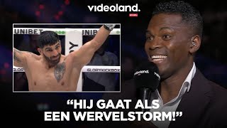 Melvin Manhoef en Remy Bonjasky zwaar onder indruk van Bahram Rajabzadeh [upl. by Ecidnac72]