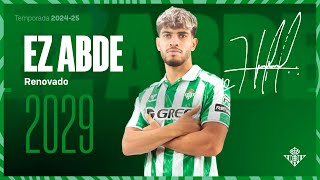 ¡Ez Abde renueva con el Real BETIS Balompié 🖨️🦁🔥  Panenkismo [upl. by Carley]