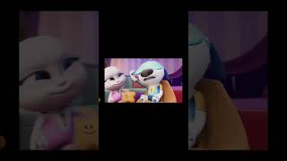 talkingtom2gameplayletrending gaming shortsviral funny 🤑😱😱🐵🐶 [upl. by Htide]