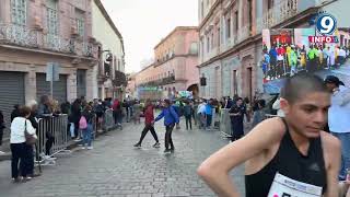 Con gran éxito se desarrolló la Gran Carrera por la Paz Zacatecas 2024 en el Centro Histórico [upl. by Adnirual316]