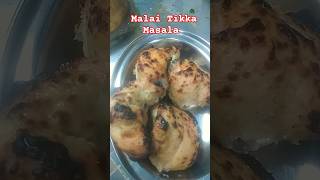 Chicken Malai Tikka Masalashortsvideofoodyoutubcookingviralrecipe [upl. by Dorian13]