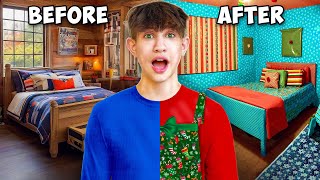 I Christmas Wrapped My Brothers Entire Room [upl. by Okia458]