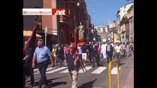 prima parte  Macomer La processione in onore di San Pantaleo patrono della città [upl. by Darlene]